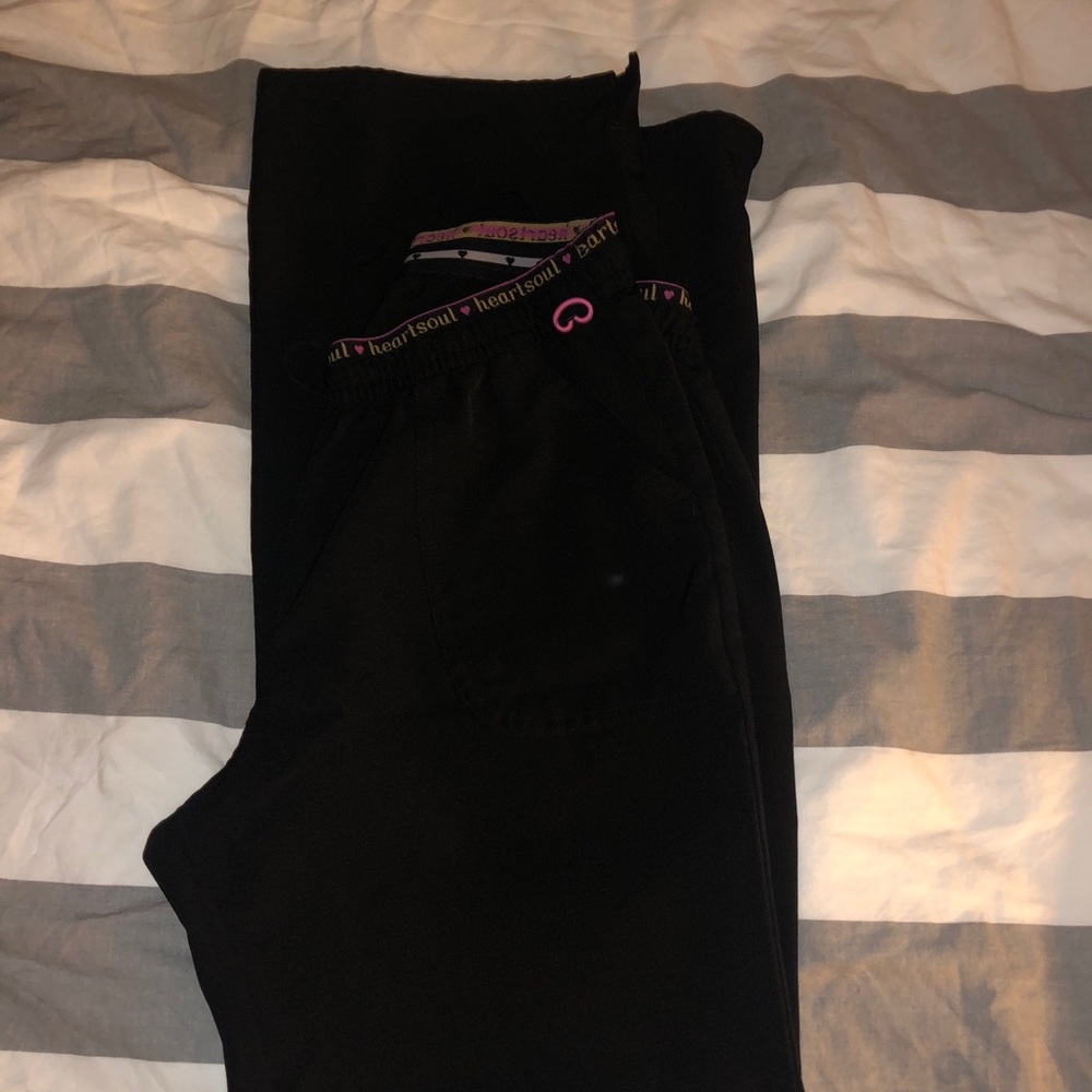 Heart soul scrub pants